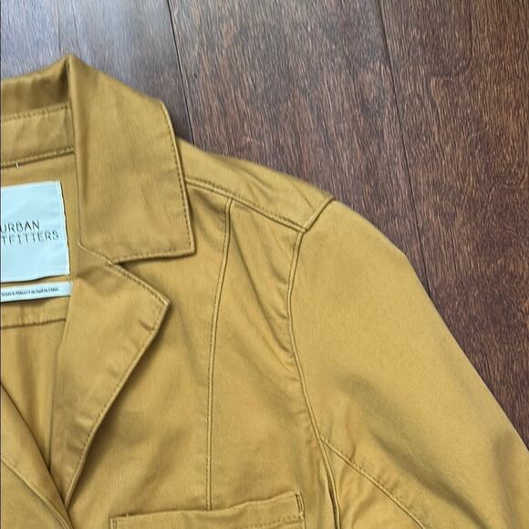 Urban Outfitters Belted Button-Front Safari Jacket, Size Small - Picture 7 of 15